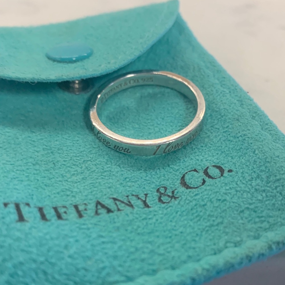 Tiffany “I love you” Ring